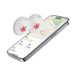 Skross eTAG X2 GPS navigace lokalizace zavazadel, multifunkční lokátor bílá 1 pár