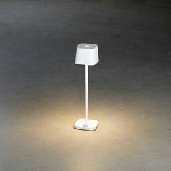 Konstsmide 7829-250 Capri Akumulátorová stolní LED lampa 2.2 W teplá bílá bílá