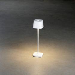 Konstsmide 7829-250 Capri Akumulátorová stolní LED lampa 2.2 W teplá bílá bílá