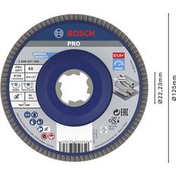 Bosch Accessories 2608621768 X-LOCK vějířovitý brusný kotouč Průměr 125 mm 1 ks