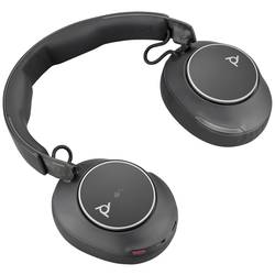 HP Poly 8H2G3AA Sluchátka Over Ear Bluetooth®, kabelová stereo černá headset