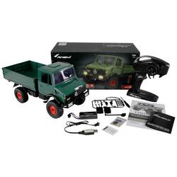 Amewi 22632 Unimog Basic, grün 1:12 elektrický RC model nákladního automobilu RtR