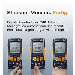 Digitální multimetr digitální testo 760-1 CAT III 600 V, CAT IV 300 V Displej (counts): 4000
