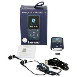 Lenco Xemio-861BU přenosný CD přehrávač Discman modrá