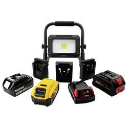 Ansmann 1600-0639 LED Strahler FL30W 18V Powertool-Akkupacks, inkl. Adapterplatten COB LED, Akumulátorem napájené LED svítidlo zářič 30 W 3000 lm