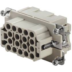 Weidmüller 1826820000 konektorová vložka, zásuvka 18 + PE krimpované 1 ks