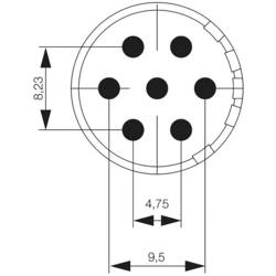 Weidmüller 1224070000 zástrčková vložka 7 pájené 1 ks