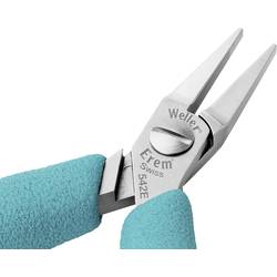 Weller Erem® 542E ESD ploché kleště ploché nástrojová ocel, pěna 120 mm