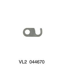 SAK Series, Accessories, Cross-connection lug, for cross-connection link, No. of poles: 2 VL 2 AKZ4/DK4 0446700000 Weidmüller 50 ks