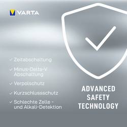 Varta LCD Universal Charger+ nabíječka akumulátorů NiMH AAA, AA, malé mono, velké mono, 9 V