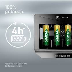 Varta LCD Universal Charger+ nabíječka akumulátorů NiMH AAA, AA, malé mono, velké mono, 9 V