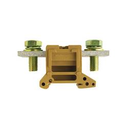 SAK Series, Feed-through terminal, Rated cross-section: 150 mm², Screw connection, Medium Yellow, Direct mounting SAKG 46/35 II/GW 0638020000 středně žlutá