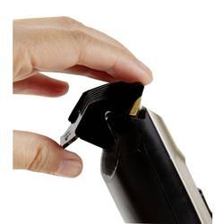 DOMO DO1091TD zastřihovač vlasů černá, zlatá