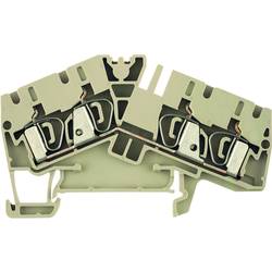 Weidmüller 1806980000-100 řadová svorka průchodky pružinová svorka Tmavě béžová 100 ks