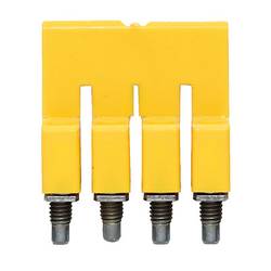 W-Series, Accessories, Cross-connector, For the terminals, No. of poles: 7 WQV 2.5/7 1054160000 žlutá Weidmüller 10 ks