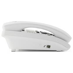 Geemarc CL610 šňůrový telefon pro seniory tlačítko fotoaparátu, handsfree, kompatibilní s naslouchadly , vč. nouzového terminálu, optická signalizace hovoru,