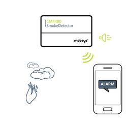Mobeye CM4400 GSM bezdrátový hlásič kouře Frekvence 800 MHz, 2600 MHz