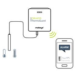 Mobeye ThermoGuard TwinLog CML4255 GSM monitoring teploty Frekvence 800 MHz, 2600 MHz