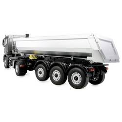 Amewi 22696 Mercedes-Benz Arocs Sattelzug mit Kippauflieger 4x4 1:14 RTR anthrazit 1:14 elektrický RC model auta RtR se světelným efektem, se zvukovou funkcí