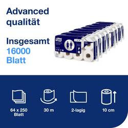 TORK toaletní papír T4-System 110767 bílá Počet vrstev: 2 vrstev 64 ks