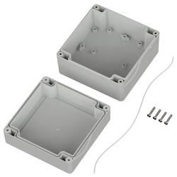 TRU COMPONENTS 6U07121208017 TC-13865112 Průmyslová skříň 119.9 x 119.9 x 75 ABS světle šedá 1 ks