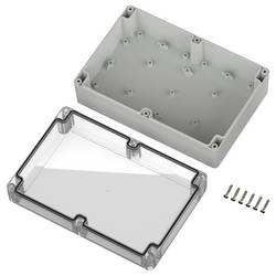 TRU COMPONENTS 6U07211408139 TC-13865172 Průmyslová skříň 209.7 x 139.8 x 75 polykarbonát světle šedá, transparentní 1 ks