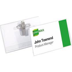 Durable 810119 štítek se jménem 8101 (š x v) 54 mm x 90 mm kombinovaná svorka 50 ks