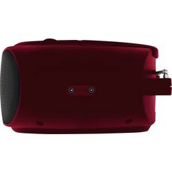 TechniSat DIGITRADIO 1990 0003/3952 rádio s CD, DAB+, FM, AUX, Bluetooth, CD, USB, s USB nabíječkou, funkce alarmu, červená