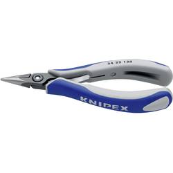 Knipex 34 22 130 pro elektroniku a jemnou mechaniku ploché jehlové kleště rovné chrom-vanadová ocel na kuličková ložiska 135 mm