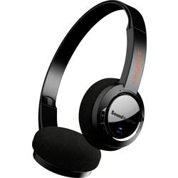 Creative Sound Blaster Jam V2 Headset otevřená (On Ear) Bluetooth® stereo černá regulace hlasitosti, Vypnutí zvuku mikrofonu