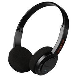 Creative Sound Blaster Jam V2 Headset otevřená (On Ear) Bluetooth® stereo černá regulace hlasitosti, Vypnutí zvuku mikrofonu