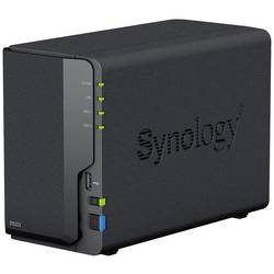 NAS server repasované, stav dobrý 6 TB Synology DS223-6TB-FR DS223-6TB-FR probuzení při připojení LAN/WLAN, vypínač
