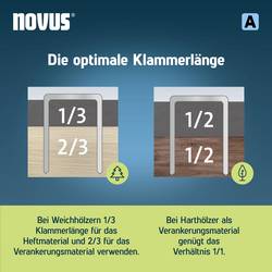 Novus Tools 042-0761 svorky z jemného drátu Typ 53 5000 ks Rozměry (d x š x v) 6 x 11.3 x 6 mm