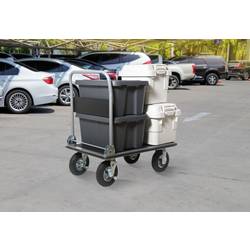 TOOLCRAFT TO-10245330 skládací plošinový vozík, ocel, max. zatížení 300 kg