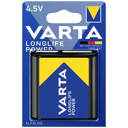 Varta LONGLIFE Power 4.5V Bli 1 plochá baterie alkalicko-manganová 6100 mAh 4.5 V 1 ks