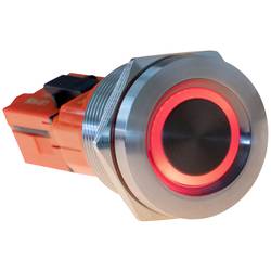 Joy-it 22T-02, 22T-02 spínač s reverzací, 22 mm, 24 V, 2 A, 1 ks