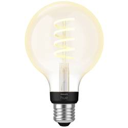 Philips Hue LED žárovka 871951430148100 Energetická třída (EEK2021): G (A - G) Hue White Ambiance Einzelpack Globe G93 Filament 300lm E27 7 W teplá až studená