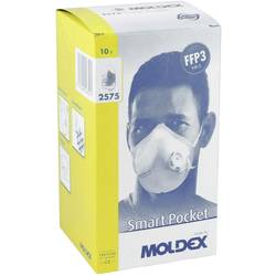 Moldex Smart Pocket 257501 respirátor proti jemnému prachu, s ventilem FFP3 D 10 ks EN 149:2001, EN 149:2009 DIN 149:2001, DIN 149:2009