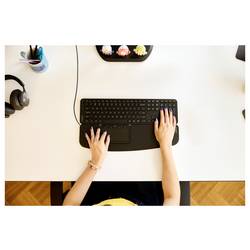 Contour Contour Touch Ergonomic Touchpad wired touchpad, přenos kabelový, 4 tlačítko, černá