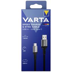 Varta USB kabel USB-A zástrčka, USB-C ® zástrčka 2.00 m vícebarevná 57935101111