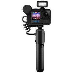 GoPro HERO12 Black Creator Edition Sportovní outdoorová kamera 5,3 K, 4K, 2,7K, Full HD, Bluetooth, duální displej, zpomalený pohyb / časová prodleva, odolné