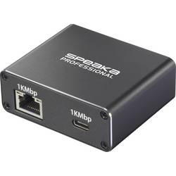 SpeaKa Professional SP-GNS-190 splitter, 1 + 1 port, 1 GBit/s, USB napájení