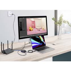 SpeaKa Professional SP-GNS-190 splitter, 1 + 1 port, 1 GBit/s, USB napájení