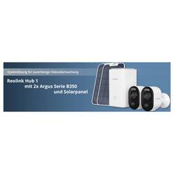 Reolink Hub 1 with 2x Argus Series B350 WS4KC01SP128-2 IP monitorovací sada