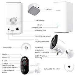 Reolink Hub 1 with 2x Argus Series B350 WS4KC01SP128-2 IP monitorovací sada