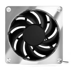 Alphacool Apex Stealth Metall PC větrák s krytem chrom (š x v x h) 120 x 120 x 25 mm