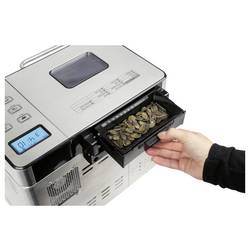 Profi Cook PC-BBA 1282 inox domácí pekárna, nepřilnavý povlak, funkce časovače, 3.1 l, nerezová ocel, 501282