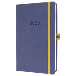 Sigel L2602 týdenní kalendář Linescape 2026 Hardcover DIN A5 modrá, žlutá 1 ks Počet stran: 176