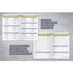 Sigel L2602 týdenní kalendář Linescape 2026 Hardcover DIN A5 modrá, žlutá 1 ks Počet stran: 176