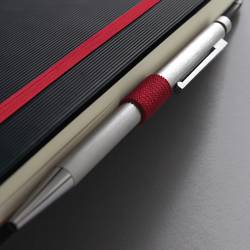 Sigel C2608 týdenní kalendář Conceptum 2026 Hardcover DIN A5 černá, červená 1 ks Počet stran: 192